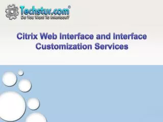 Citrix Web Interface