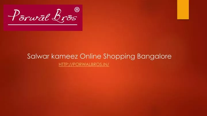 salwar kameez online shopping bangalore