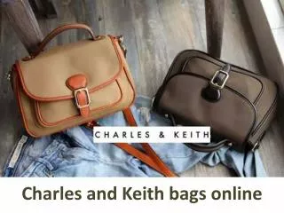 Charles and Keith bags online