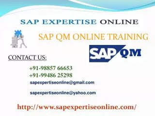 Sap qm online training