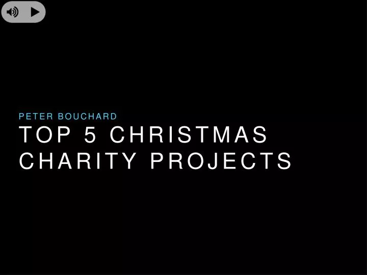 top 5 christmas charity projects