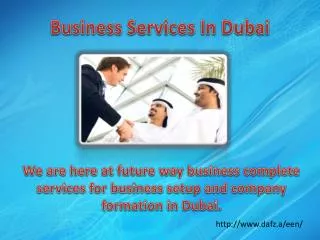 Business Setup Services In Dubai