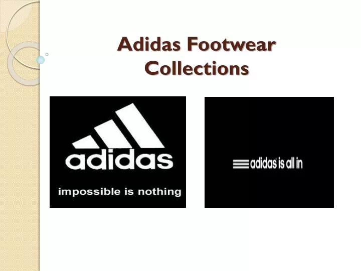 adidas footwear collections