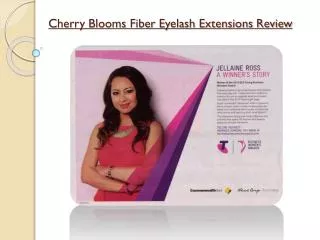 Cherry Blooms Fiber Eyelash Extensions Review