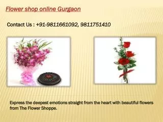 Flower Shop Online Gurgaon