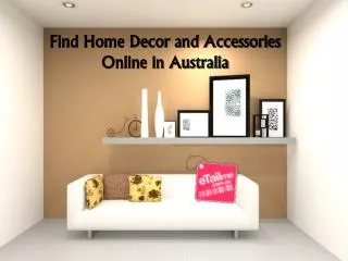 Find Home Decor and Home Accessories Online in Australia