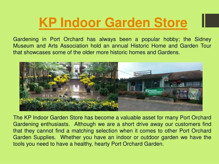 kp indoor garden store