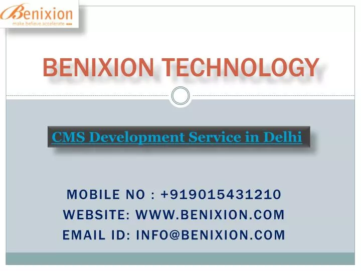 benixion technology