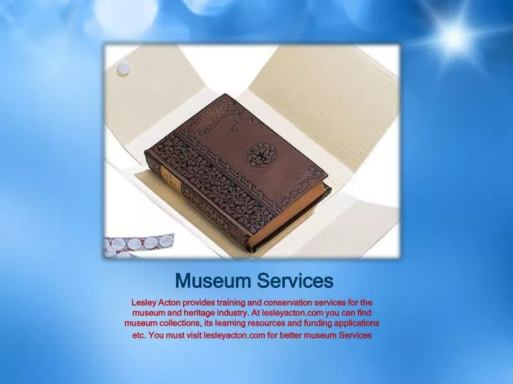 museum services