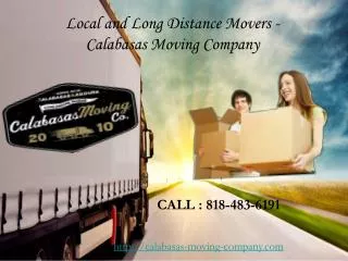 Local and Long Distance Movers - Calabasas Moving Company