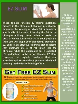 EZ Slim Benefits
