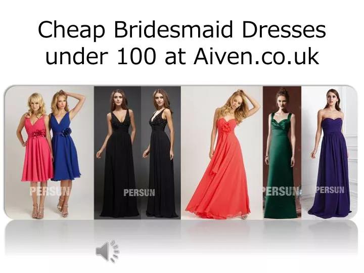 cheap bridesmaid dresses under 100 at aiven co uk
