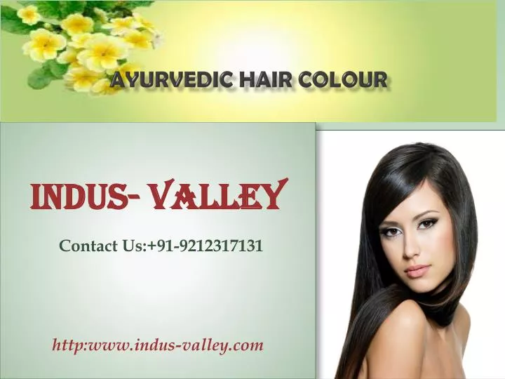ayurvedic hair colour