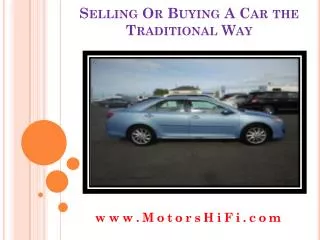 Buy Sell Cars