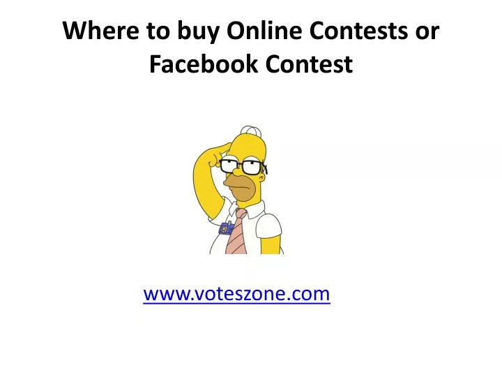 where to buy online contests or facebook contest