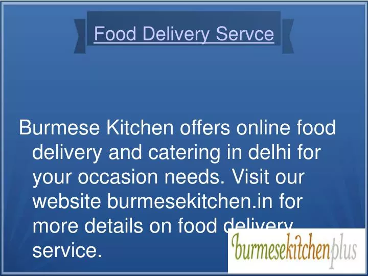 food delivery servce