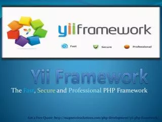 Yii PHP Framework for Beginners