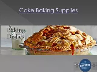Cake Baking Supplies