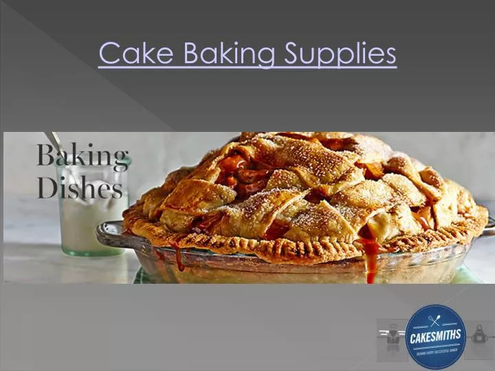 cake baking supplies