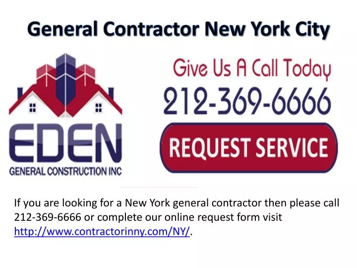 general contractor new york city