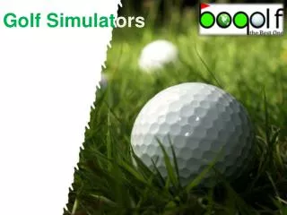 BOGolf Simulator