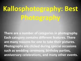 Kallosphotography: Best Photography