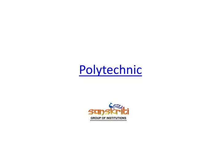polytechnic