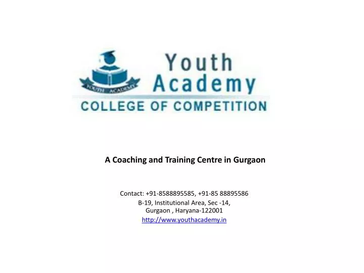 a coaching and training centre in gurgaon