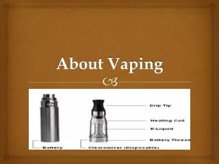 About Vaping