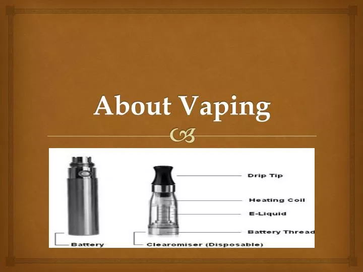 about vaping