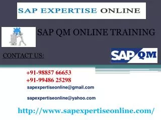 sap qm online training classes in india