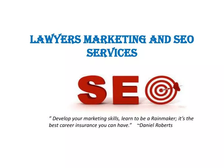 lawyers marketing and seo services