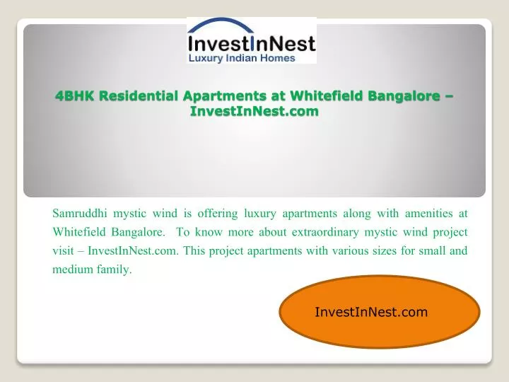 4bhk residential apartments at whitefield bangalore investinnest com