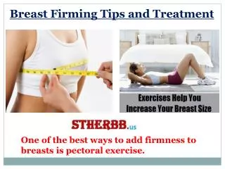 Breast Firming Tips and Treatment