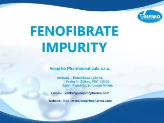 Fenofibrate Impurity