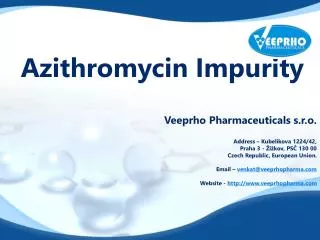 Azithromycin Impurity