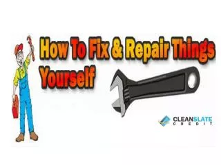 How to Repair Your Credit by Yourself