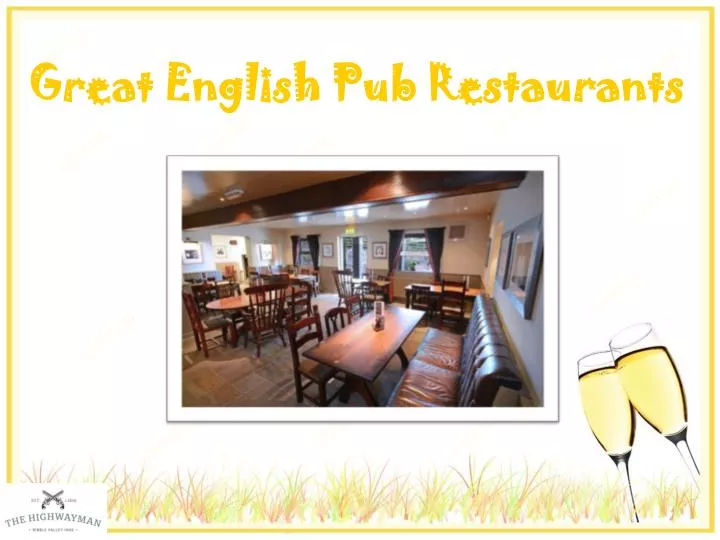 great english pub restaurants