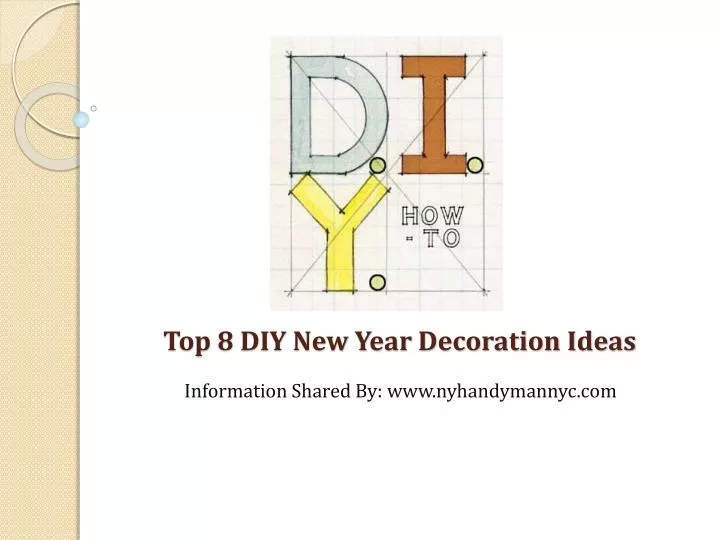 top 8 diy new year decoration ideas