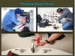 Plumbing Repair and Maintenance - slide 1