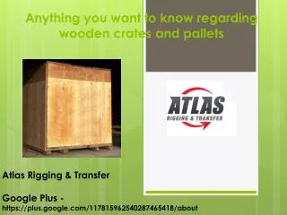 Choosing the best of wooden crates and pallets for shipping;