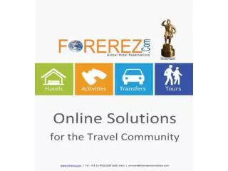 Forerez - B2b Hotel Booking , Worldwide Hotel Reservation