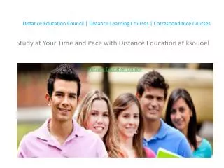 Study at Your Time and Pace with Distance Education