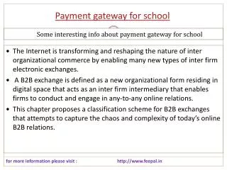The best knowledgeable information about payment gateway for