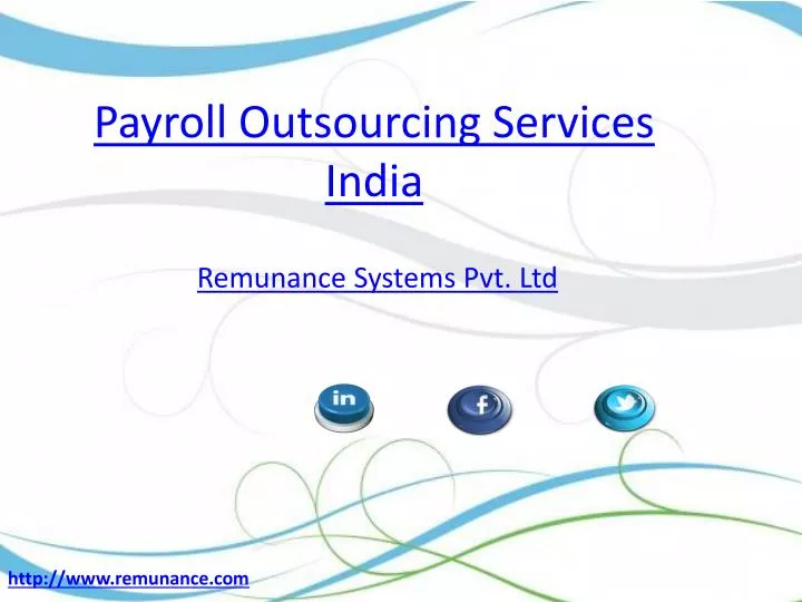 payroll outsourcing services india