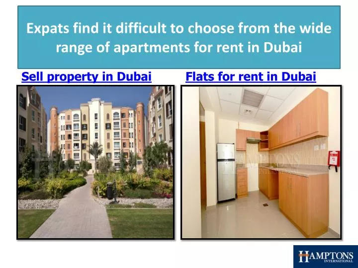 expats find it difficult to choose from the wide range of apartments for rent in dubai