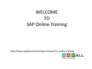 SAP FICO Online Training Company