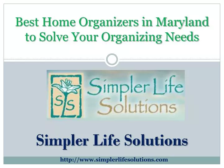 best home organizers in maryland to solve your organizing needs