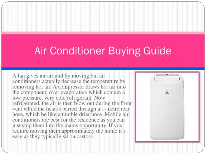 air conditioner buying guide