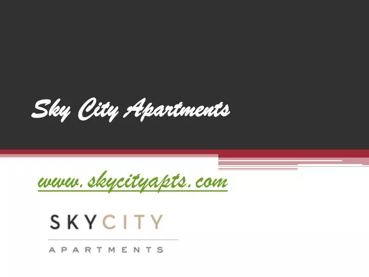 sky city apartments